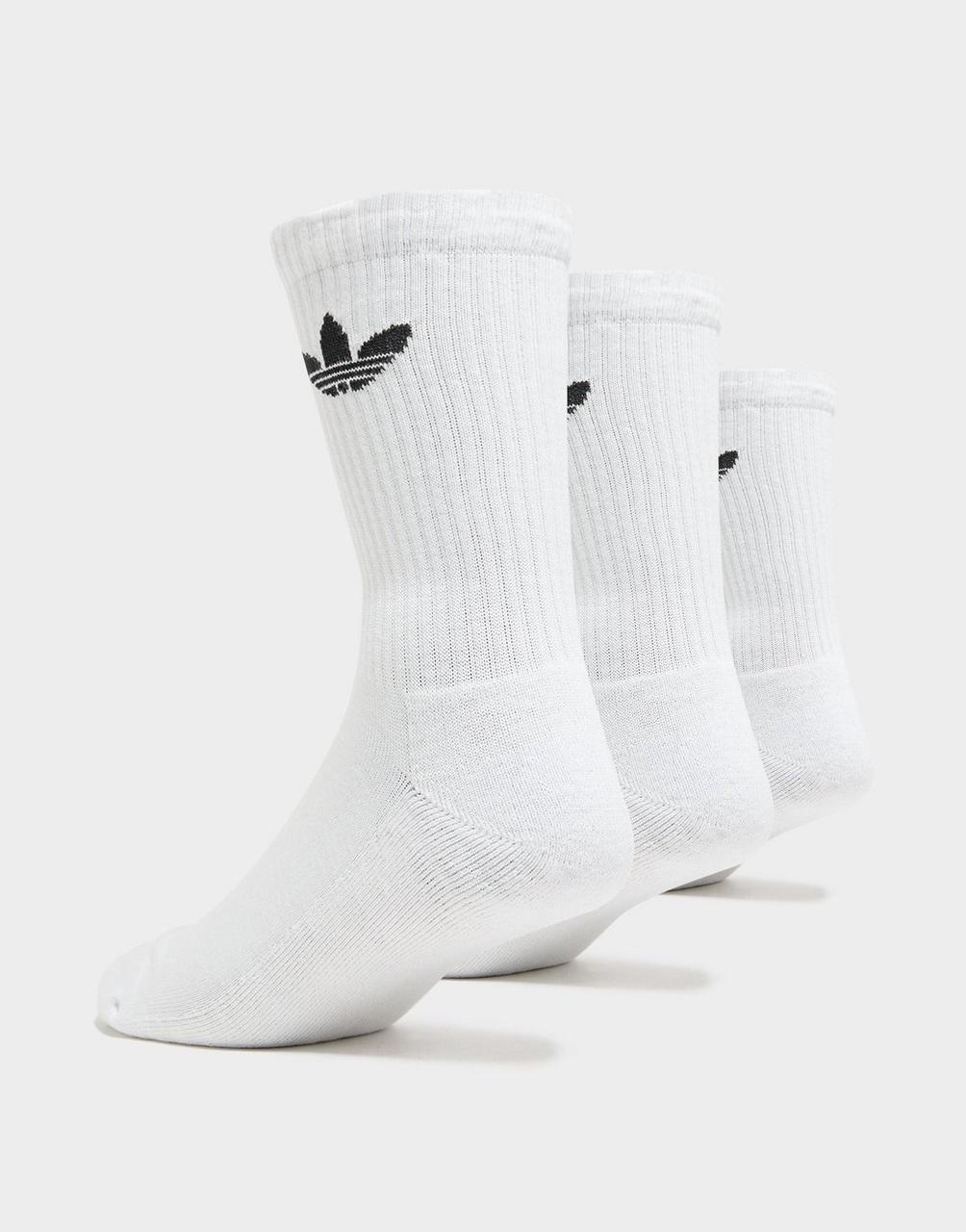 Adidas Trefoil Cushioned Crew - White/Black