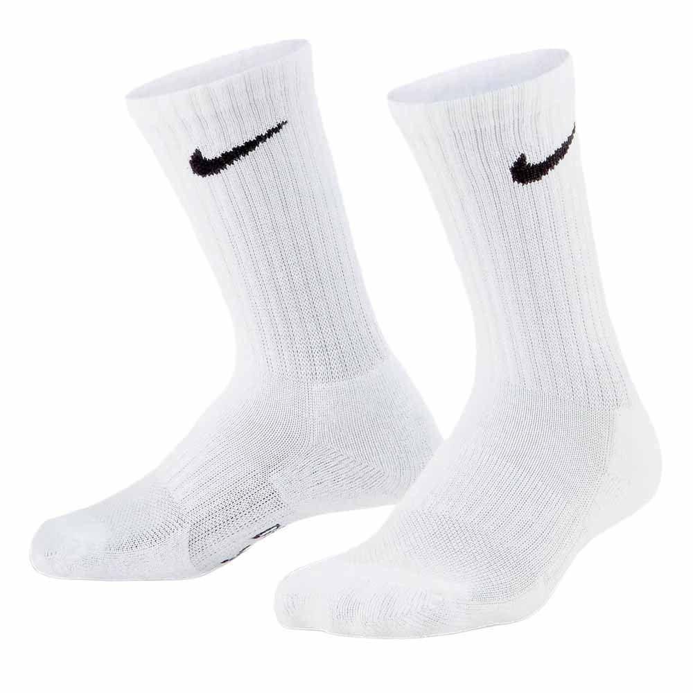 Nike Unisex Cushioned Crew - White/Black